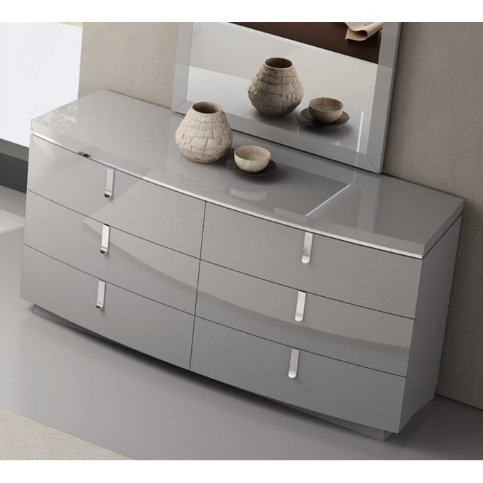 JM Furniture New York Grey Dresser JNM-18215-D