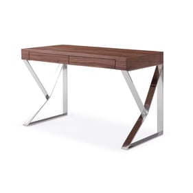 JM Furniture Noho Walnut Office Desk