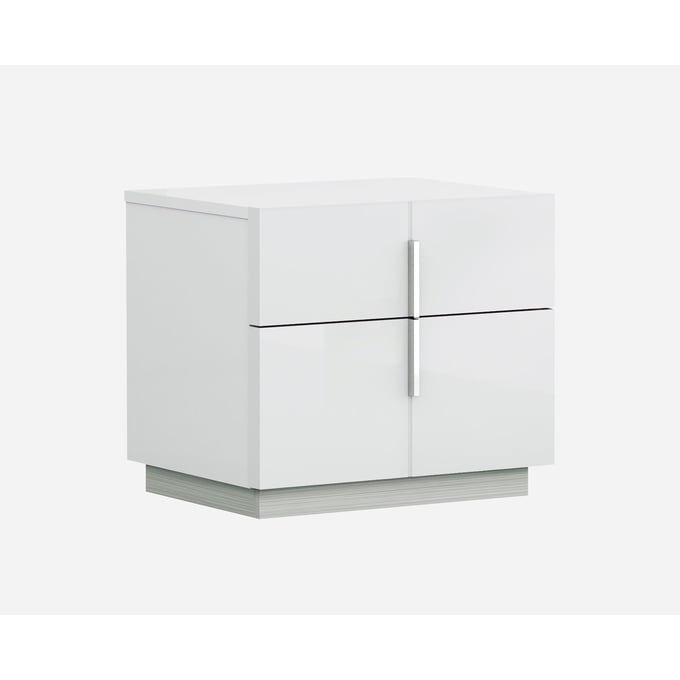 JM Furniture Oslo White Night Stand JNM-17485-NS