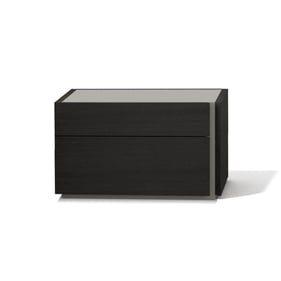 JM Furniture Porto Light Grey Wenge Right Facing Night Stand