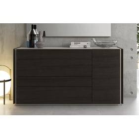 JM Furniture Porto Light Grey Wenge Dresser