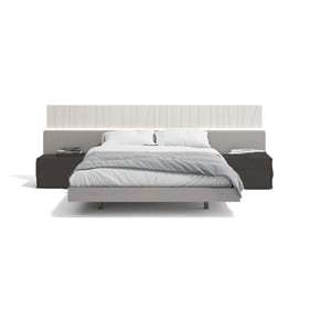 JM Furniture Porto Grey King Bed