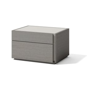 JM Furniture Porto Grey Right Facing Night Stand