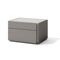 Porto Right Facing Night Stand in Grey