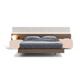 Porto Queen Size Bed in Walnut