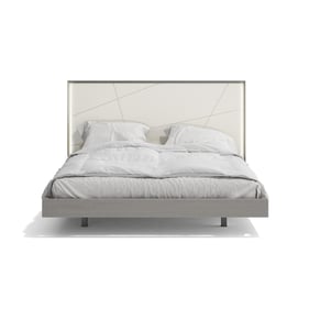 JM Furniture Sintra Grey White King Bed