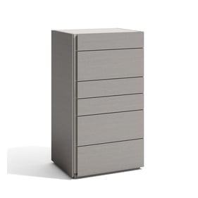 JM Furniture Sintra Grey Chest