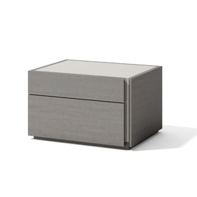 JM Furniture Sintra Grey Sintra Right Night Stand