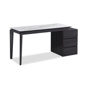 JM Furniture Slate Grey Modern Office Desk