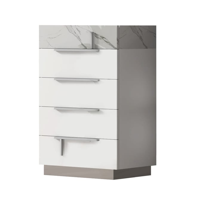 JM Furniture Sunset White Premium Chest JNM-17646-C