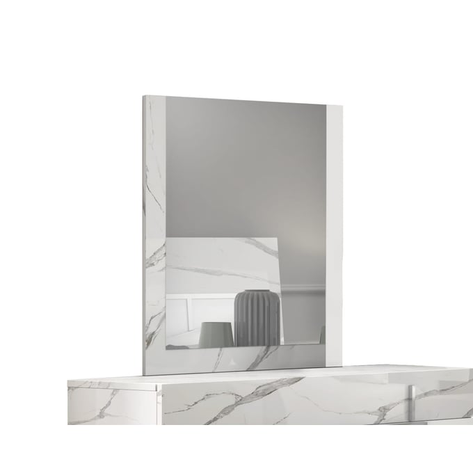 JM Furniture Sunset White Premium Mirror JNM-17646-M