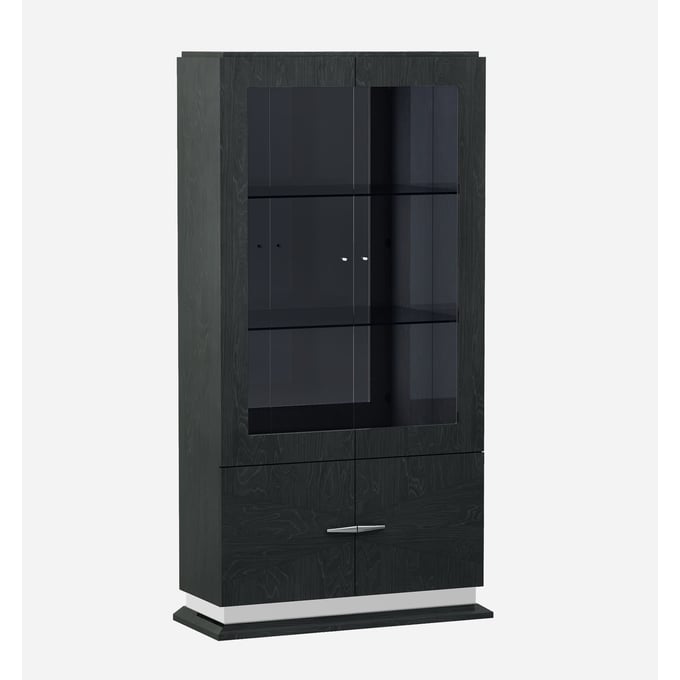 JM Furniture Valentina Grey Vitrine JNM-18452-V