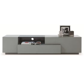 JM Furniture TV015 Grey High Gloss TV Stand