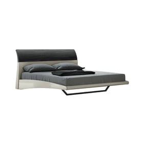 JM Furniture Amsterdam Grey Queen Bed