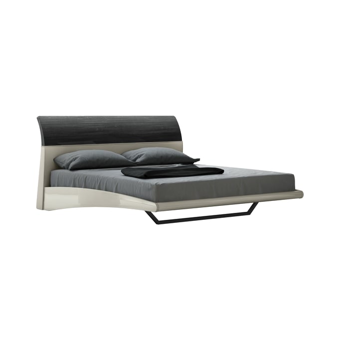 JM Furniture Amsterdam Grey King Bed JNM-18213-K