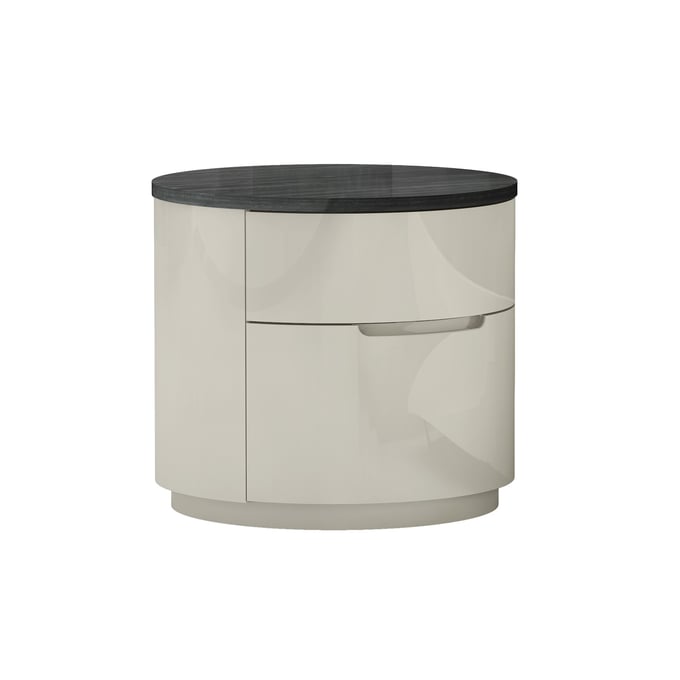 JM Furniture Amsterdam Grey Night Stand JNM-18213-NS