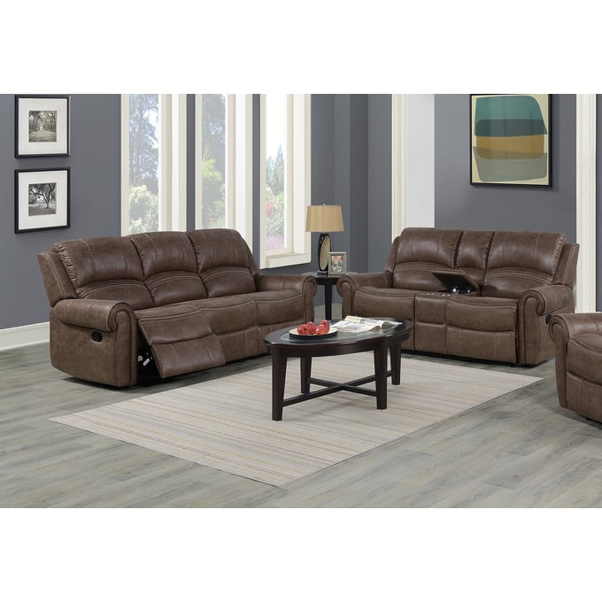 Kian USA Toffee Recliner 2pc Living Room Set KIAN-120-00-SL