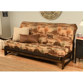 Kodiak Furniture Aspen Mocha Frame Canadian Mattress Futon