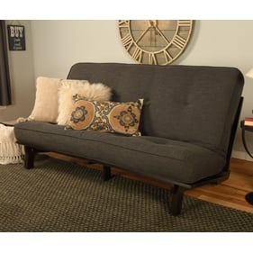 Kodiak Furniture Carson Charcoal Mattress Futon Frame