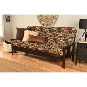 Kodiak Furniture Monterey Espresso Frame Peters Cabin Mattress Futon