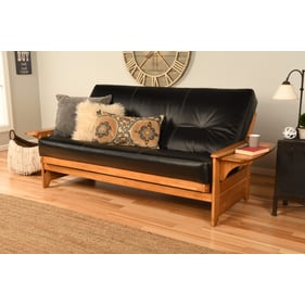 Kodiak Furniture Phoenix Butternut Frame Oregon Trail Black Mattress Full F...