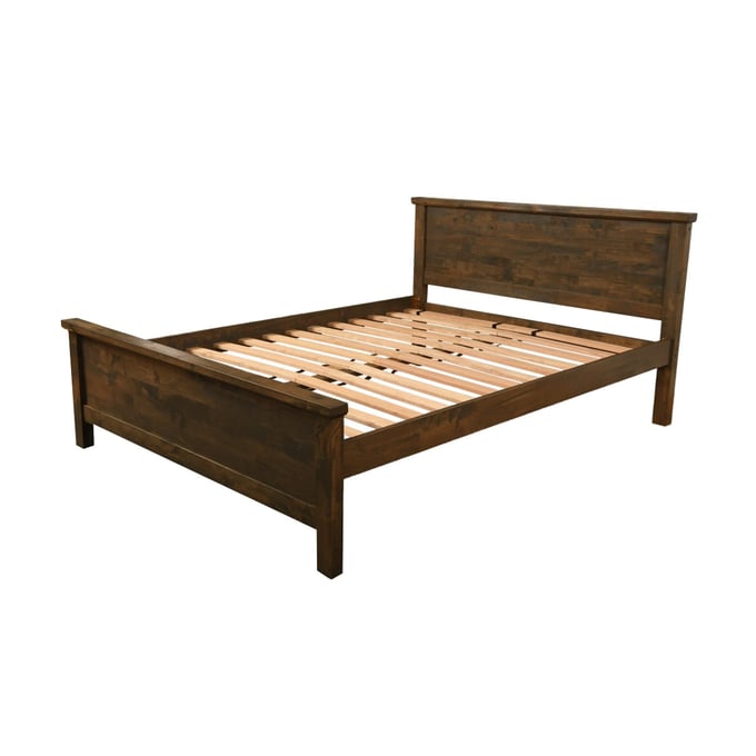 Kodiak Furniture Torquey Barnwood Queen Bed KOD-KFQNTQBW4