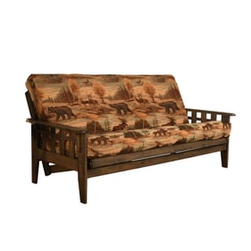 Kodiak Furniture Tucson Walnut Frame Canadian Mattress Futon