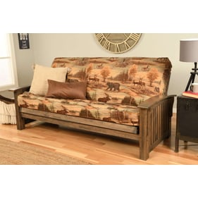 Kodiak Furniture Washington Walnut Frame Canadian Mattress Futon