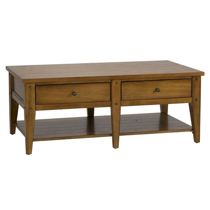 Liberty Lake House Oak Cocktail Table LBRT-110-OT1010