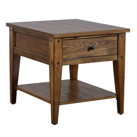 Liberty Lake House Oak End Table