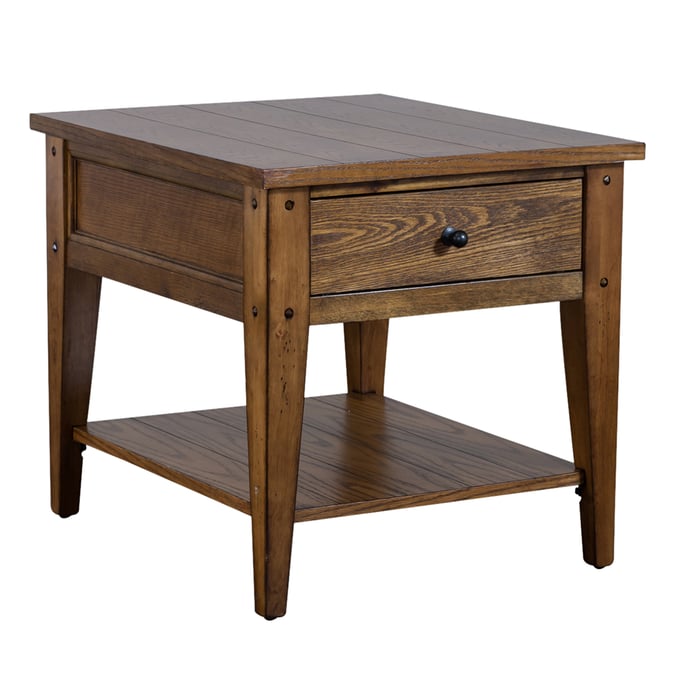 Liberty Lake House Oak End Table LBRT-110-OT1020