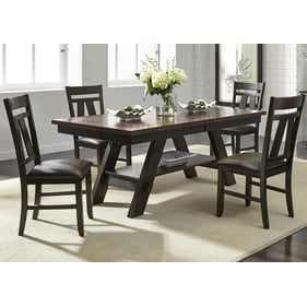 Liberty Lawson Expresso 5pc Dining Room Set