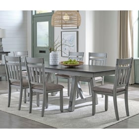 Liberty Newport Smokey Grey 7pc Dining Room Set