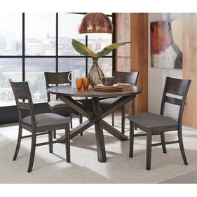 Liberty Anglewood Dark Umber Brown 5pc Dining Room Set