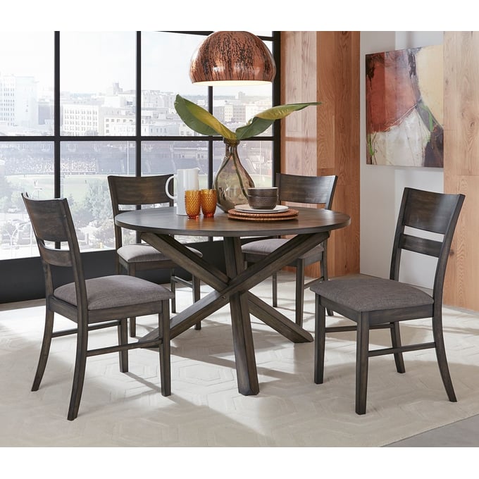 Liberty Anglewood Dark Umber Brown 5pc Dining Room Set LBRT-133-4747-DR-S1