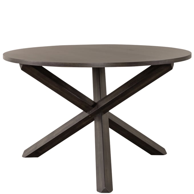 Liberty Anglewood Dark Umber Brown Single Pedestal Table LBRT-133-4747-TBL