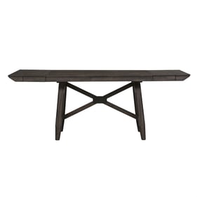 Liberty Double Bridge Dark Chestnut Gathering Table