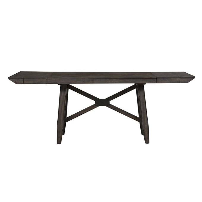 Liberty Double Bridge Dark Chestnut Gathering Table LBRT-152-GT3696-DT