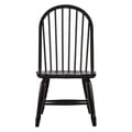 Bow Back Side Chair - Black