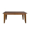 Rectangular Leg Table - Oak