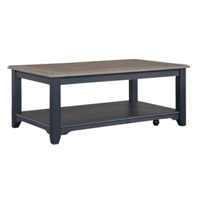 Liberty Summerville Navy Rectangular Cocktail Table