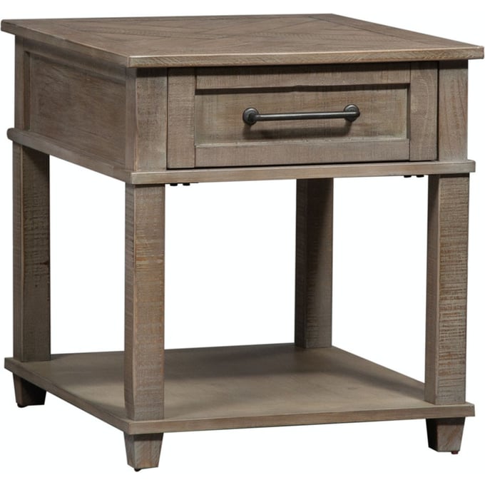 Liberty Parkland Falls Taupe Rectangular End Table LBRT-172-OT1020