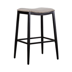 2 Liberty Vintage Series Black Backless Upholstered Barstools