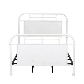 Liberty Vintage Antique White Twin Metal Bed