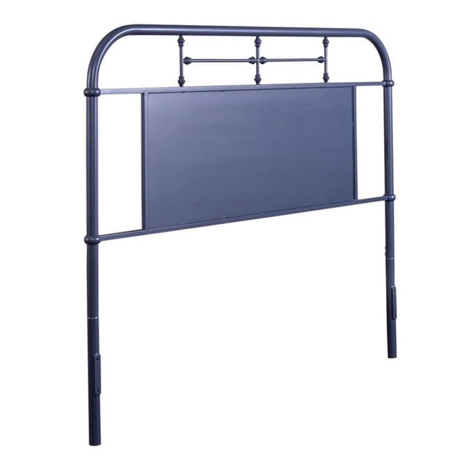 Liberty Vintage Series Navy Queen Metal Headboard LBRT-179-BR13H-N