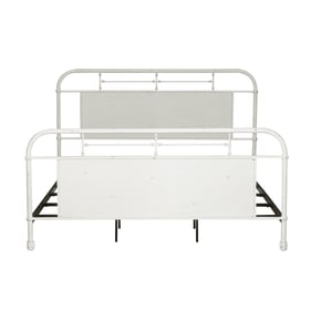 Liberty Vintage Series Antique White King Metal Bed