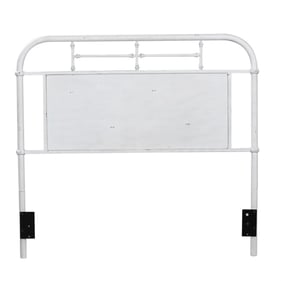 Liberty Vintage Antique White Full Metal Headboard