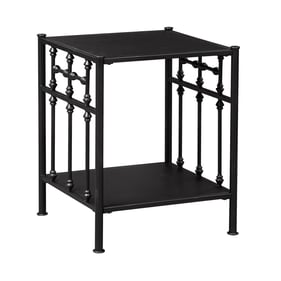 Liberty Vintage Series Black Open Night Stand