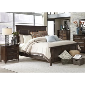 Liberty Saddlebrook Tobacco 4pc Queen Panel Bedroom Set