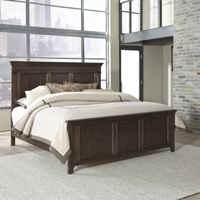 Liberty Saddlebrook Tobacco King Panel Bed